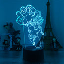 Luminária 3D LED My Hero Academia