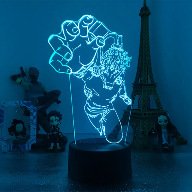 Luminária 3D LED My Hero Academia