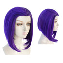 Raven Cosplay – Teen Titans Uniform Feminino com Capa Roxa e Cinto Decorado