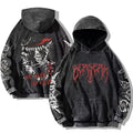 Moletom Oversized Berserk Estilo Gothic Vintage Harajuku Unissex