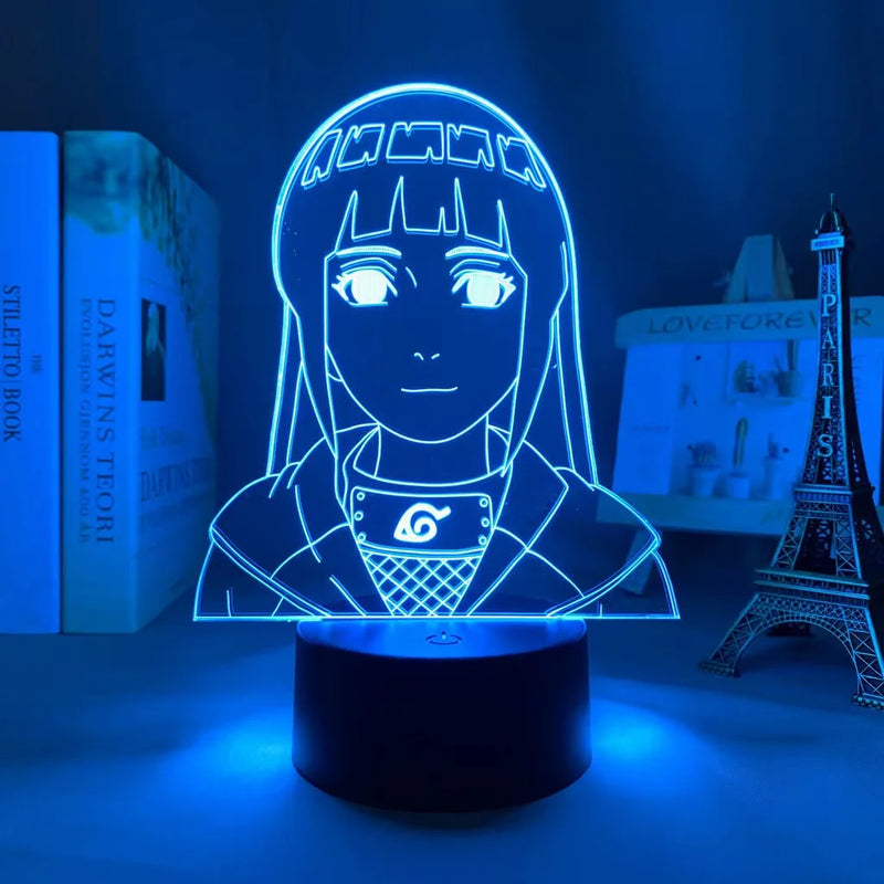 Luminária 3D LED Naruto Uzumaki – Time 7 (Sasuke, Kakashi, Naruto)