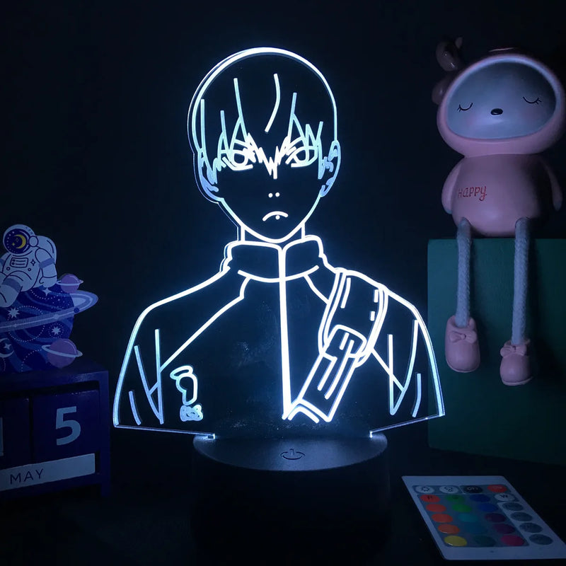 Luminária 3D LED Haikyuu – Shoyo Hinata