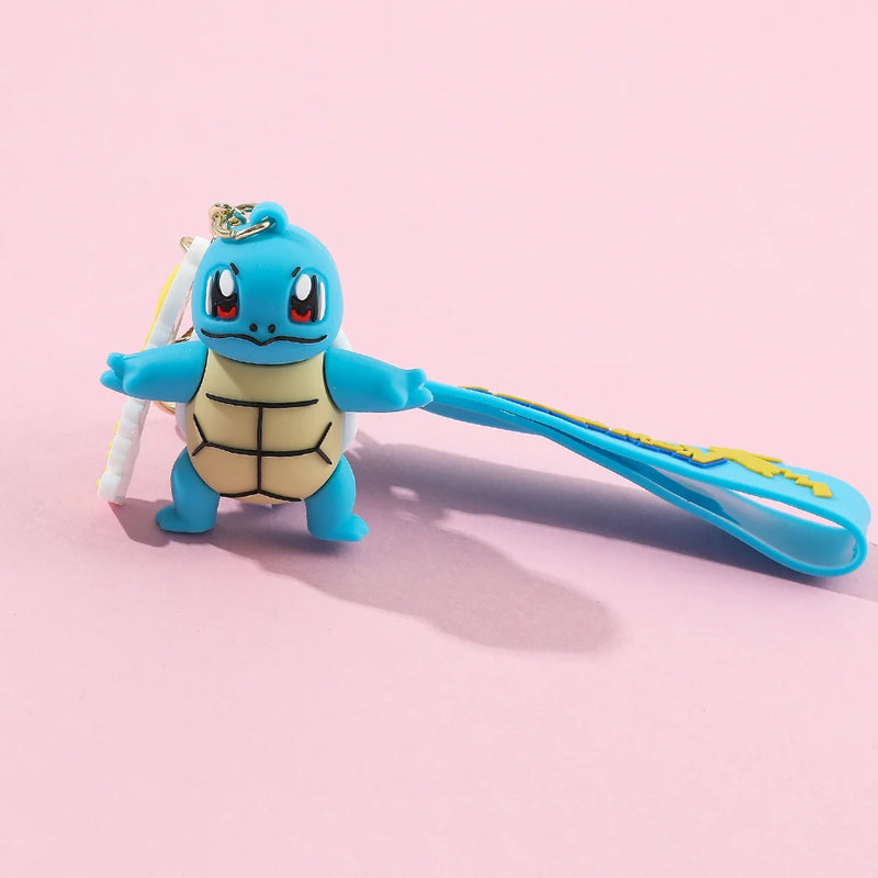 Chaveiro Pokémon Pikachu & Amigos Kawaii – Anime Backpack Charm