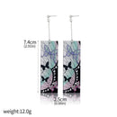 Brincos Demon Slayer Tanjiro & Shinobu – Pingente Borboleta Cosplay