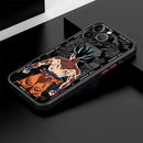 Case Goku Hot Blooded – Proteção Premium para iPhone | TPU Flexível & Estilo Anime