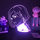 Luminária 3D LED Jujutsu Kaisen – Gojo, Itadori, Megumi & Toji