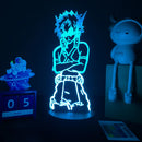 Luminária 3D LED My Hero Academia