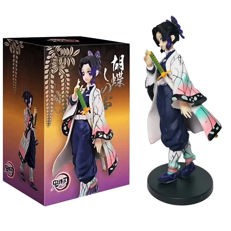 Demon Slayer Figures – Tanjiro, Nezuko, Zenitsu & Inosuke, Figures Colecionáveis