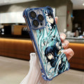 Case Demon Slayer – Plating Airbag Edition para iPhone | Proteção Reforçada & Acabamento Premium