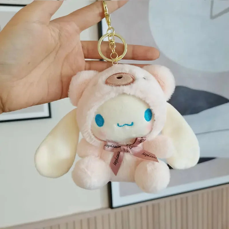 Chaveiro Pelúcia Sanrio 12cm | Fofo, Colecionável e Perfeito para Presentear