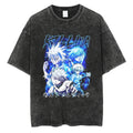 Camiseta Oversized Hunter×Hunter Kurapika Estilo Streetwear Vintage Unissex