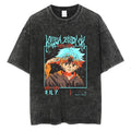 Camiseta Oversized Hunter×Hunter Kurapika Estilo Streetwear Vintage Unissex