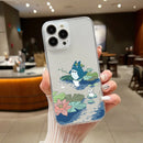 Case Totoro – TPU Transparente Premium para Samsung | Estilo Anime & Proteção Leve