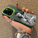 Vagabond Samurai – Capa Premium Anime para iPhone SE4/16E/16/15/14/13/12/11 Pro Max | Plating Matte Antiderrapante