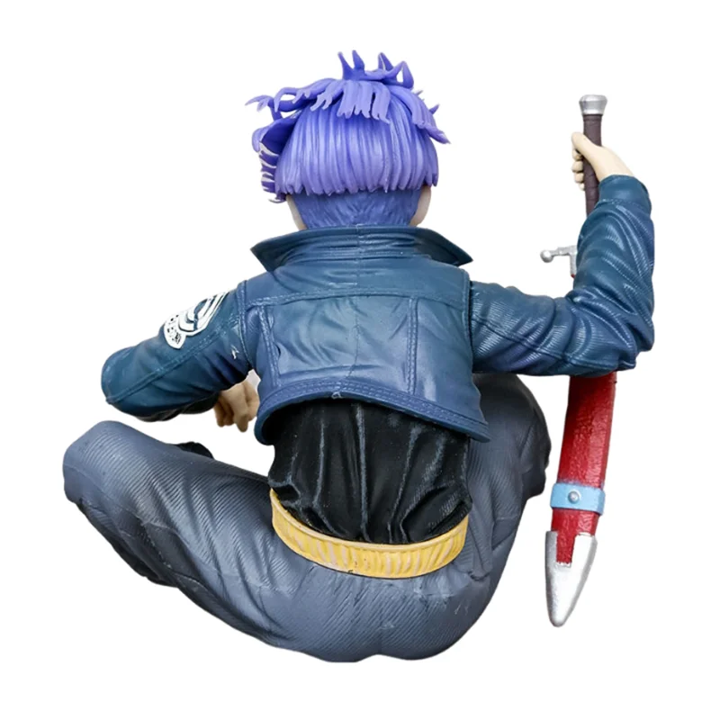 Dragon Ball Figure – 10cm Trunks Super Saiyan, PVC Colecionável