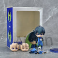 Blue Lock Figures – Aixlan, Mikage, Rin, Isagi, Action Figures PVC Colecionáveis