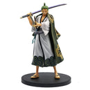 One Piece Figure – 18cm Luffy & Zoro, Three-Blade Sa-Maximum, PVC Colecionável