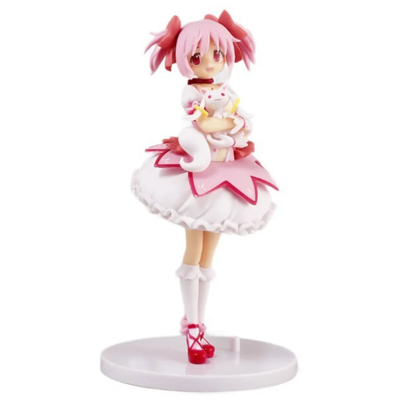 Puella Magi Madoka Magica 18cm – Action Figure Magikano, PVC Colecionável