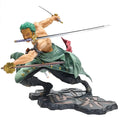 One Piece Figure – 18cm Luffy & Zoro, Three-Blade Sa-Maximum, PVC Colecionável