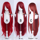 Peruca Longa 100cm – Cores Sólidas | Alta Temperatura | Cosplay Premium + Wig Cap