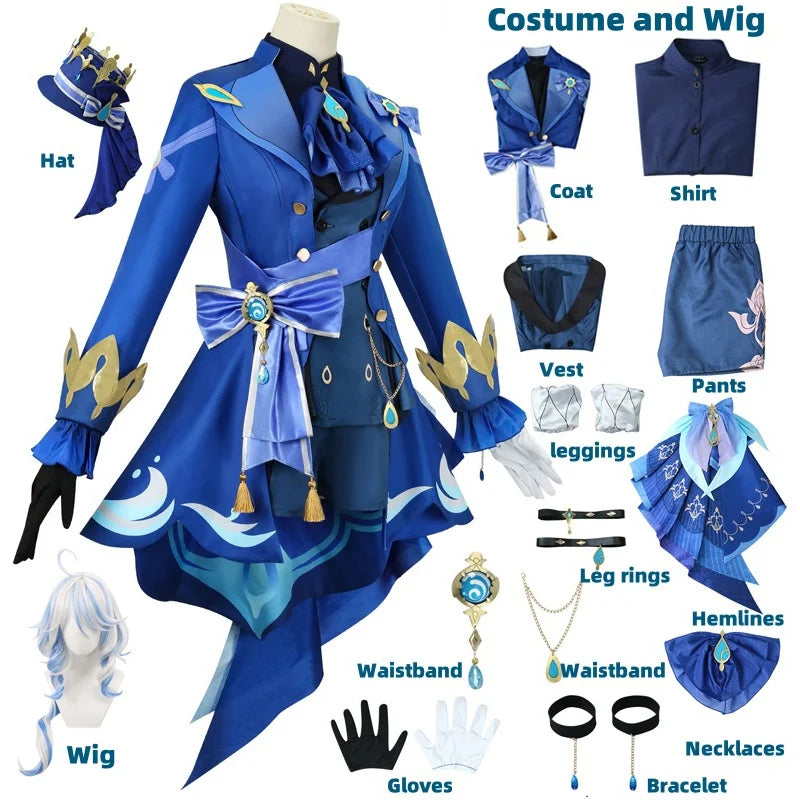 Furina Cosplay Costume – Genshin Impact (Focalors de Fontaine)