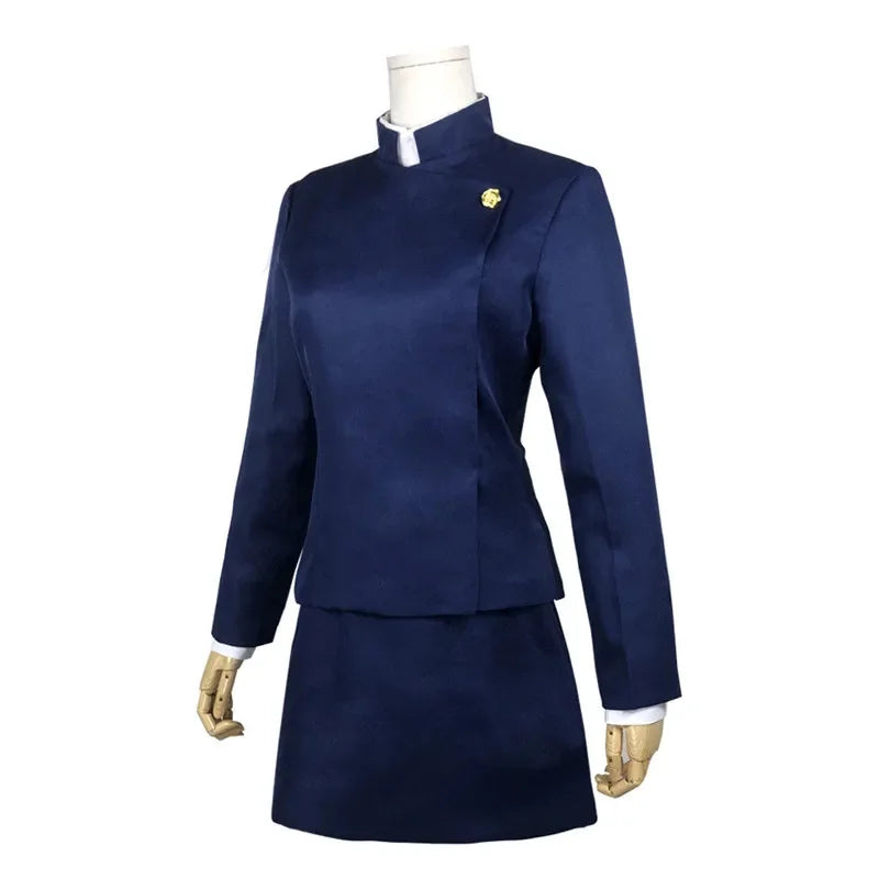 Jujutsu Kaisen Maki Zenin Cosplay Costume – Uniforme Completo Feminino/Masculino