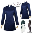 Jujutsu Kaisen Maki Zenin Cosplay Costume – Uniforme Completo Feminino/Masculino