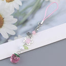 Chaveiro Y2K Morango Fofo – Estilo Doce & Aesthetic