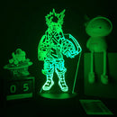 Luminária 3D LED My Hero Academia