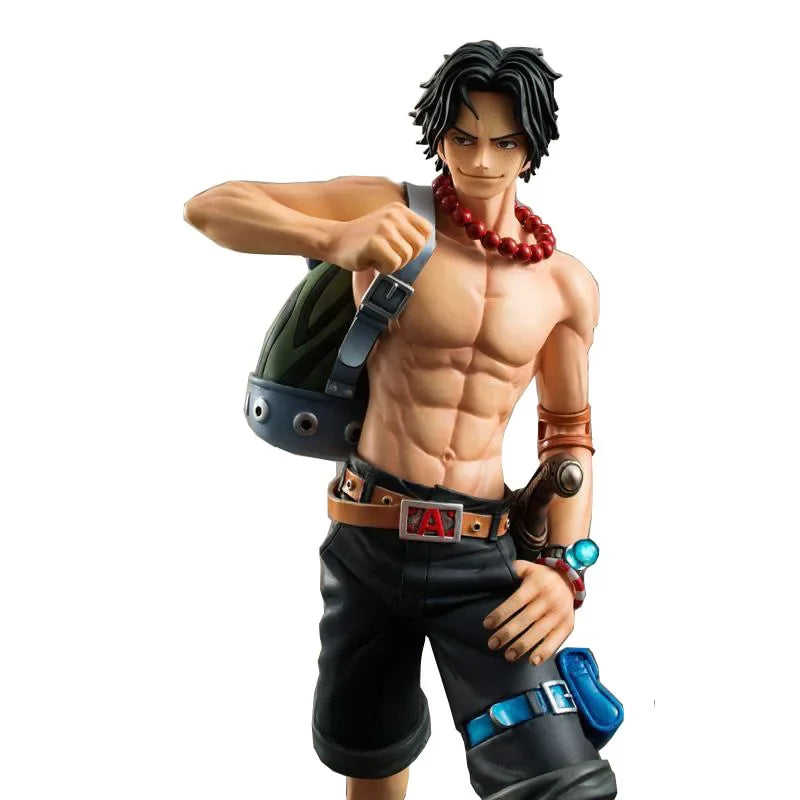 One Piece DX10th – Fire Fist Ace e Luffy, Figures Colecionáveis de PVC