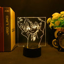 Luminária 3D LED Hunter x Hunter – Killua Zoldyck