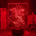 Anime Attack on Titan – Luminária 3D LED Eren Yeager