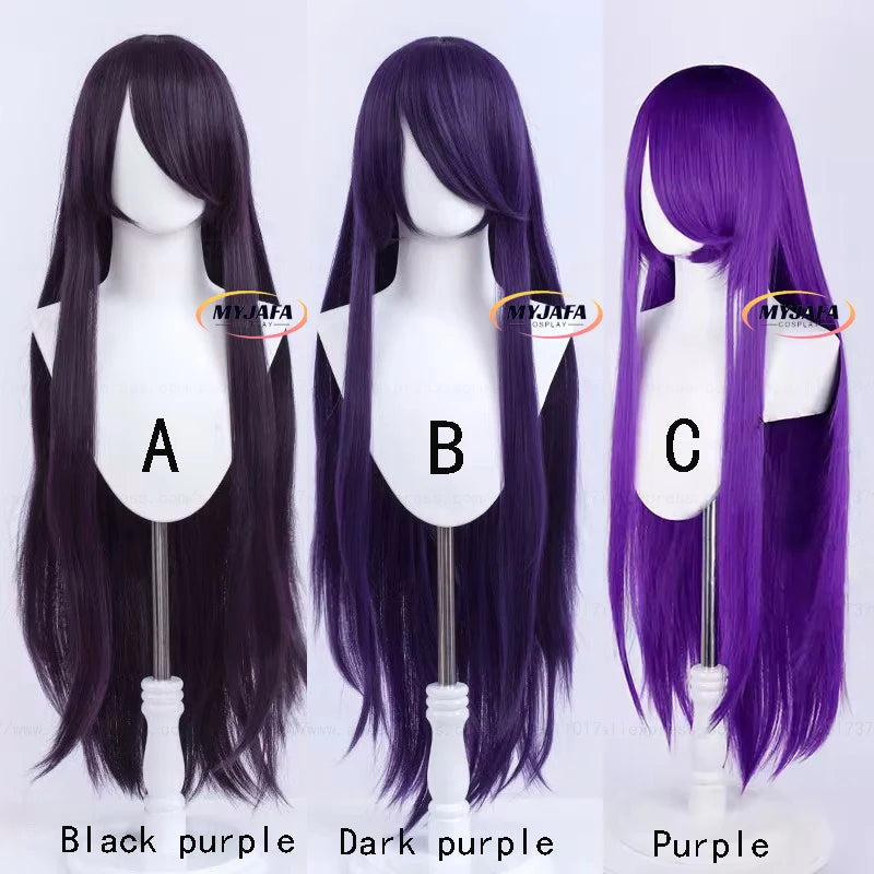 Peruca Longa 100cm – Cores Sólidas | Alta Temperatura | Cosplay Premium + Wig Cap