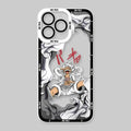 Case One Piece – Clear Silicone Shockproof para iPhone | Transparente, Estilosa & Resistente