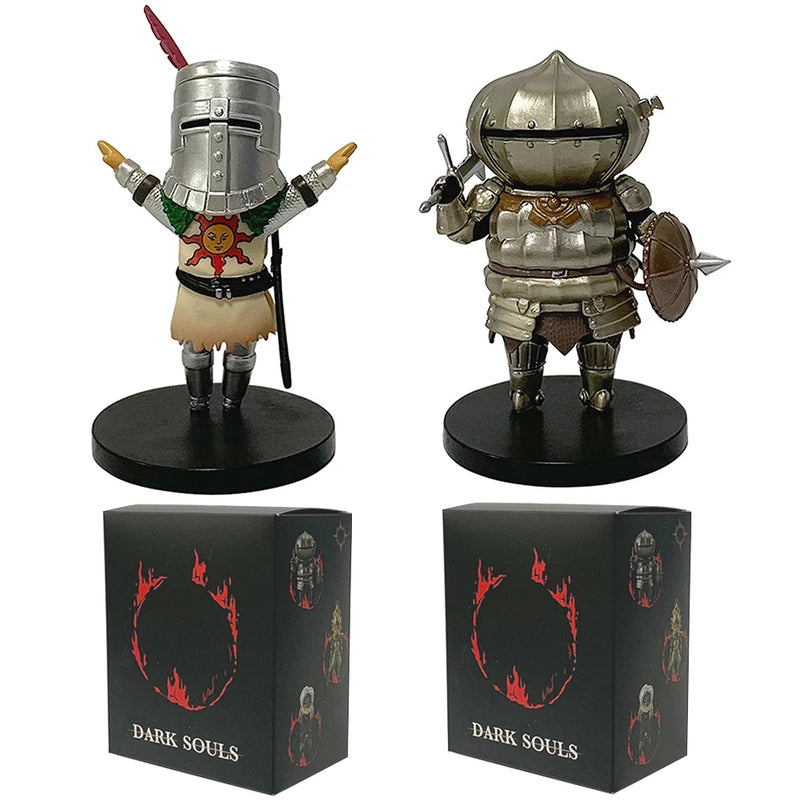 Dark Souls Q Version – Solaire, Artorias, Ornstein, Fire Keeper, Mini Figures Colecionáveis