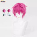 Cosplay Saiki Kusuo – Peruca Rosa + Acessórios | Alta Qualidade