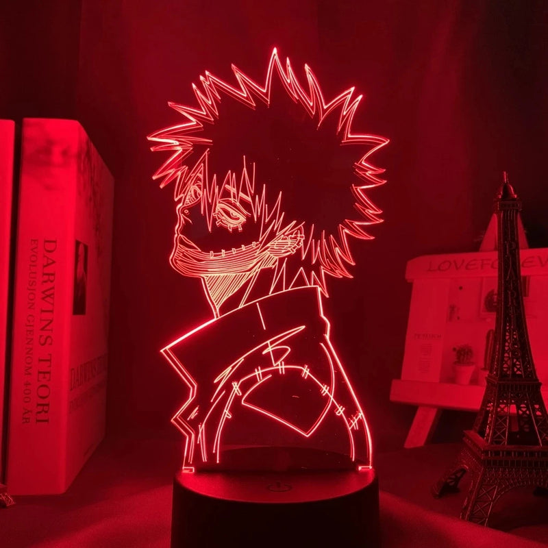 Luminária 3D LED My Hero Academia