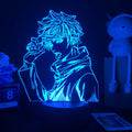 Luminária 3D LED Jujutsu Kaisen – Gojo, Itadori, Megumi & Toji