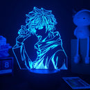 Luminária 3D LED Jujutsu Kaisen – Gojo, Itadori, Megumi & Toji