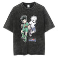 Camiseta Oversized Hunter×Hunter Kurapika Estilo Streetwear Vintage Unissex