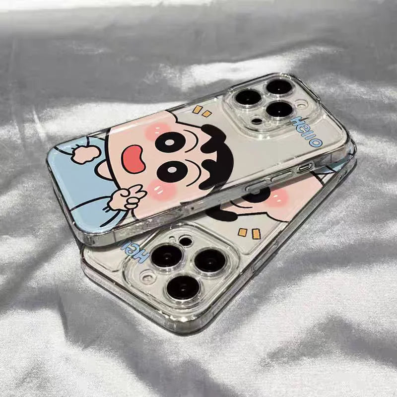 Case Crayon Shin-chan – Edição Cartoon para Samsung | Divertida, Leve & Super Protegida