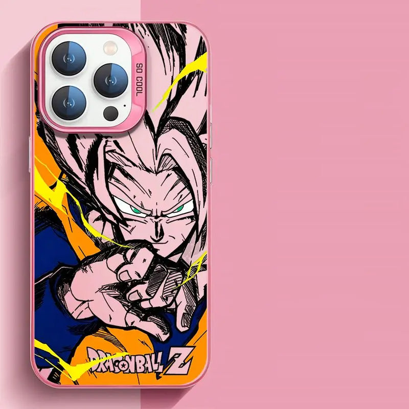 Case Dragon Ball Z – Edição Matte Premium para iPhone | Proteção + Estilo Anime
