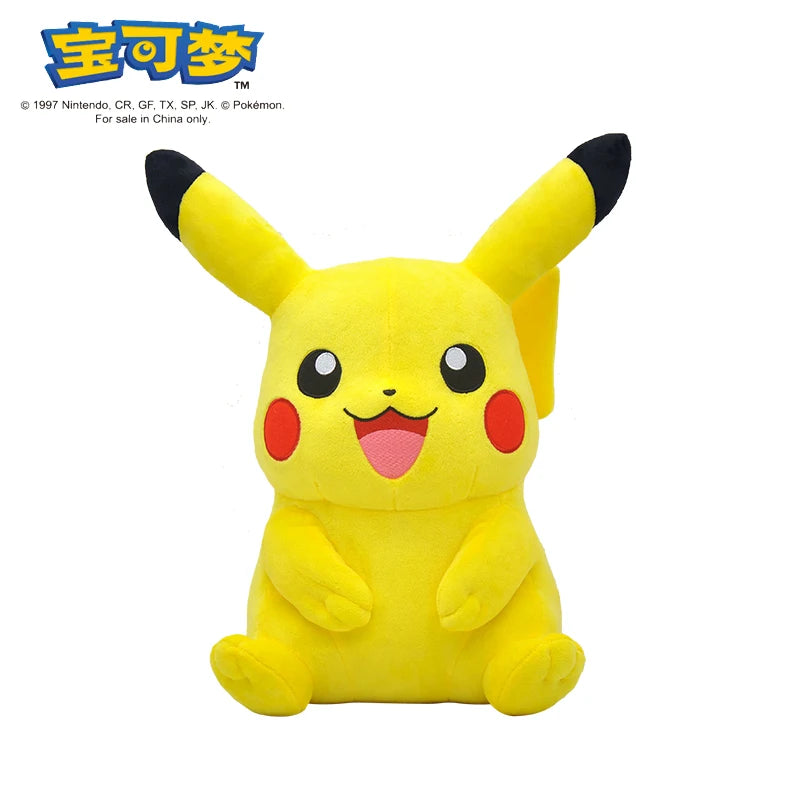 Pelúcia Pokémon – Pikachu / Charizard / Gengar / Squirtle / Eeveelutions 20cm | Fofas, Colecionáveis e Perfeitas para Presentear