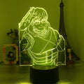 Luminária 3D LED My Hero Academia