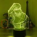 Luminária 3D LED My Hero Academia