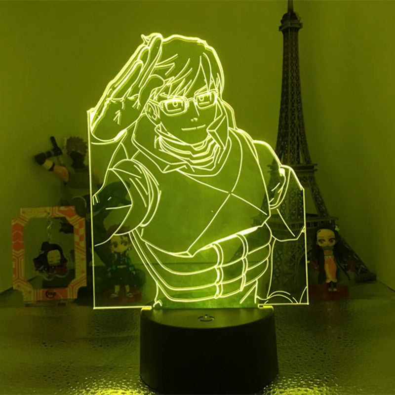 Luminária 3D LED My Hero Academia