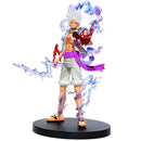 One Piece Figure – 19cm Nika Luffy com Arma, PVC Colecionável