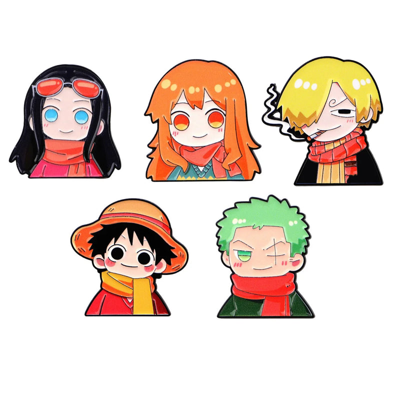 Conjunto de Pins de Gato – Anime / Manga / Kawaii