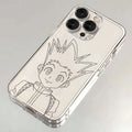 Case Hunter × Hunter – Silicone Premium para iPhone | Proteção & Estilo Anime