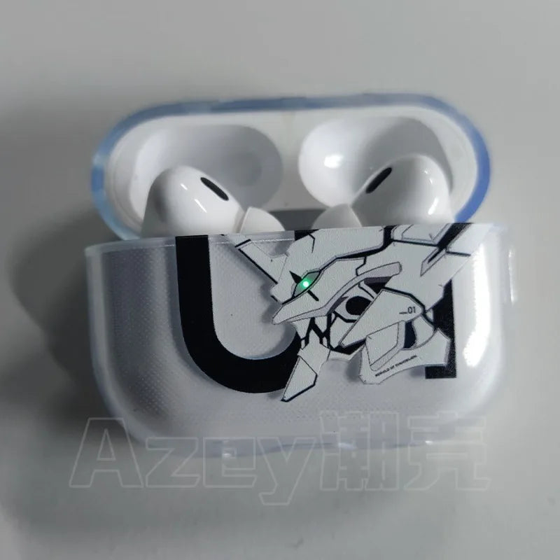 Case AirPods EVA-01 – Neon Genesis Evangelion | TPU Antidrop com Gancho (AirPods 1/2/3/4/Pro/Pro 2)